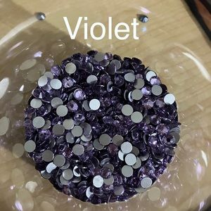 Ss20 Lavender/Violet Flatback rhinestones